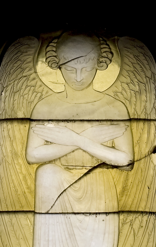 Verrière de Lalique, église de la cité-jardin du Chemin Vert à Reims